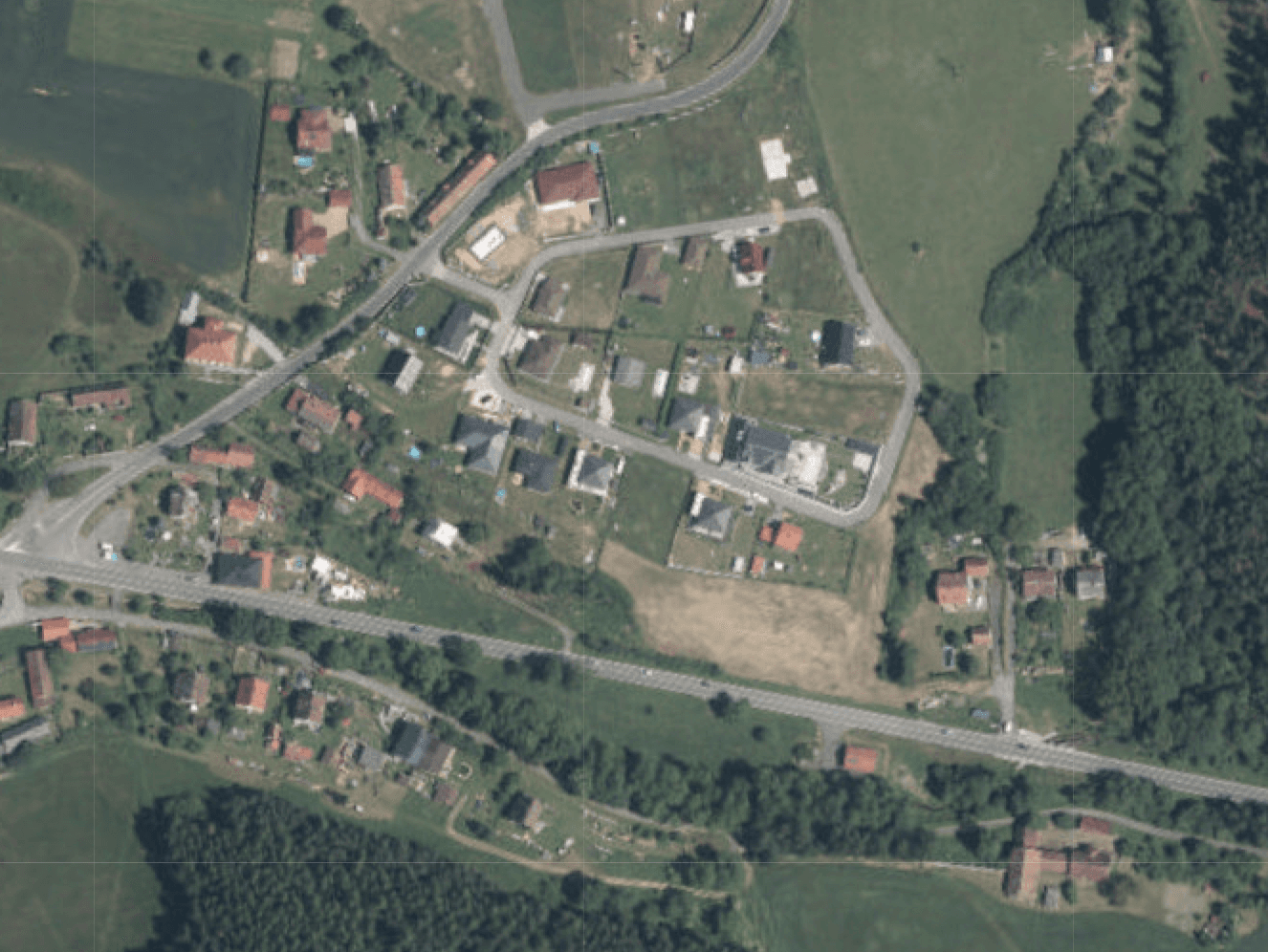 plot for sale, 962 m², Obory, Středočeský Region plot for sale, 962 m², Obory, Středočeský Region
