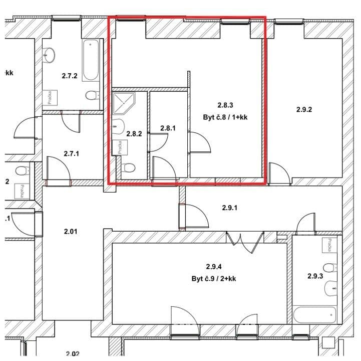Studio flat to rent, 33 m², Dělnická, Čelákovice, Středočeský Region Studio flat to rent, 33 m², Dělnická, Čelákovice, Středočeský Region