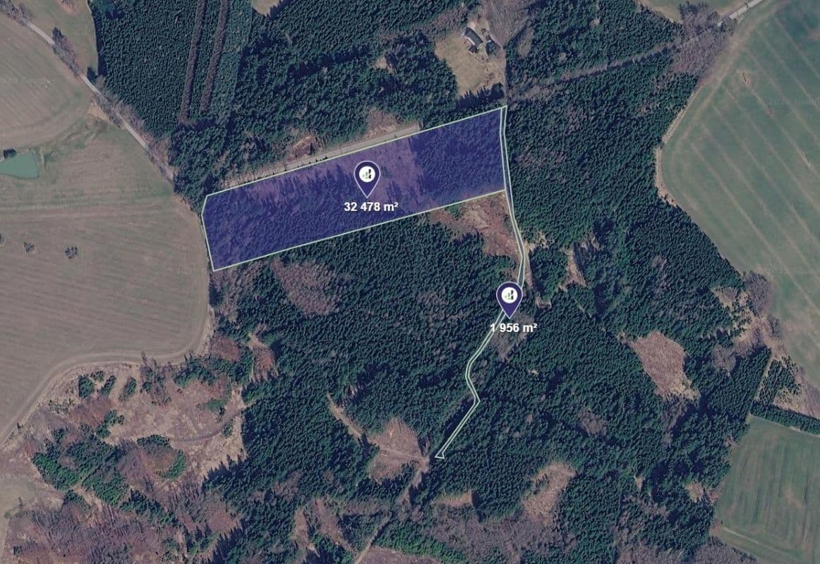 plot for sale, 12,302 m², Milevsko, Jihočeský Region plot for sale, 12,302 m², Milevsko, Jihočeský Region