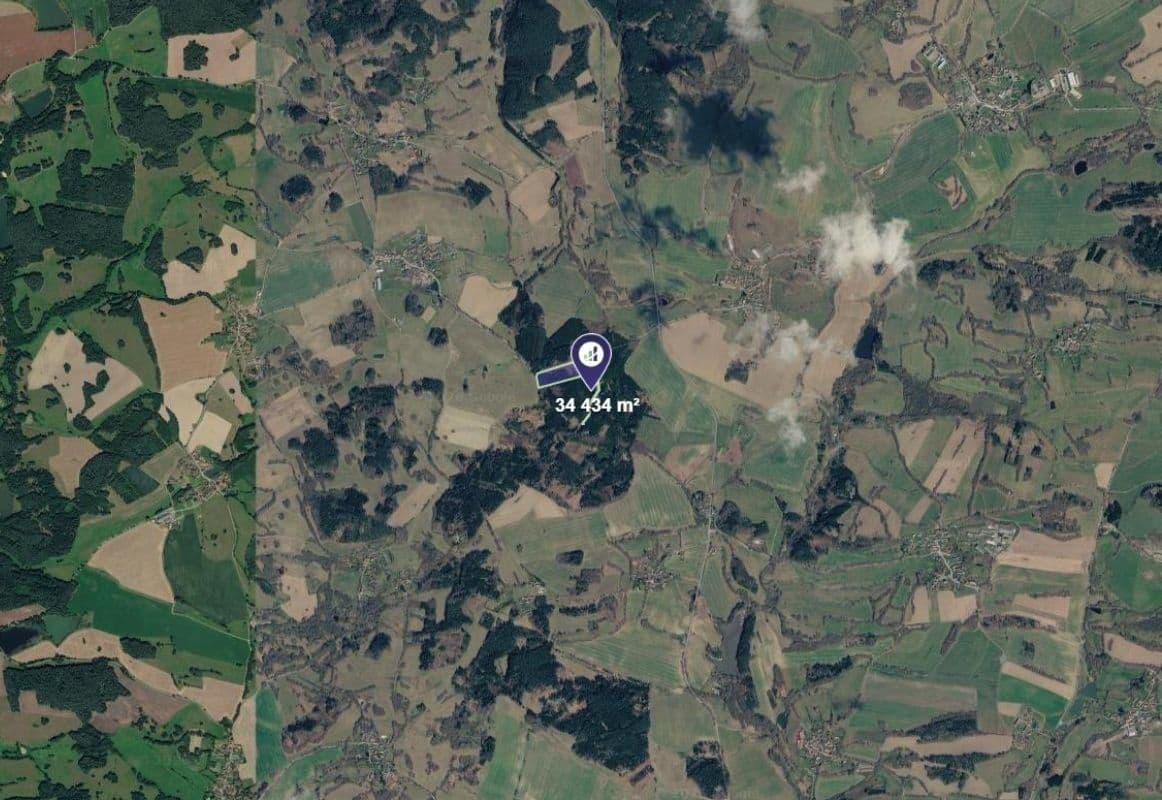 plot for sale, 12,302 m², Milevsko, Jihočeský Region plot for sale, 12,302 m², Milevsko, Jihočeský Region