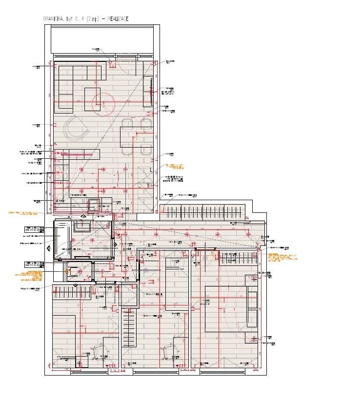 3 bedroom with open-plan kitchen flat to rent, 73 m², Branická, Prague, Prague 3 bedroom with open-plan kitchen flat to rent, 73 m², Branická, Prague, Prague