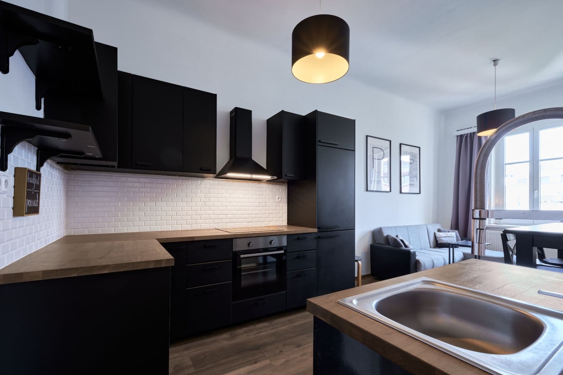 1 bedroom with open-plan kitchen flat for sale, 55 m², Na Břehu, Prague, Prague 1 bedroom with open-plan kitchen flat for sale, 55 m², Na Břehu, Prague, Prague