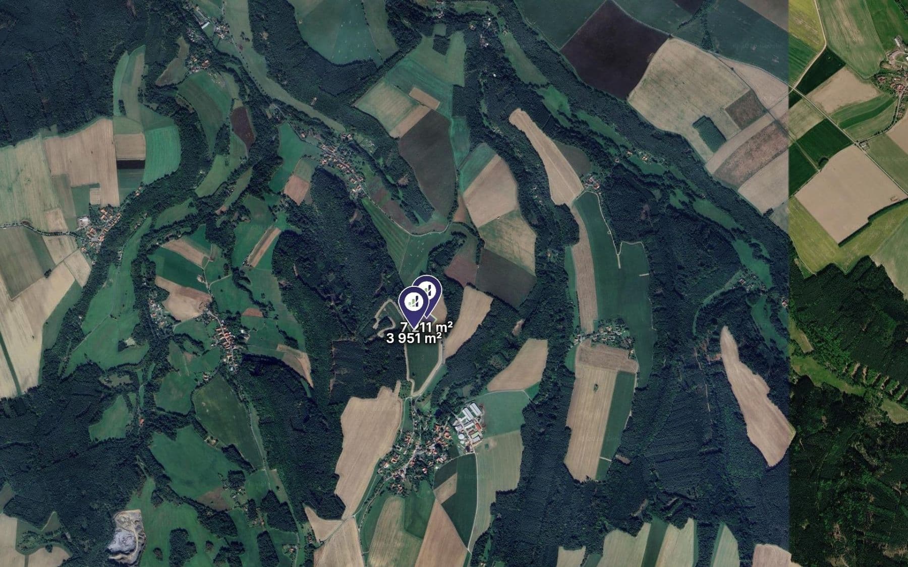 plot for sale, 9,302 m², Hluboká, Pardubický Region plot for sale, 9,302 m², Hluboká, Pardubický Region