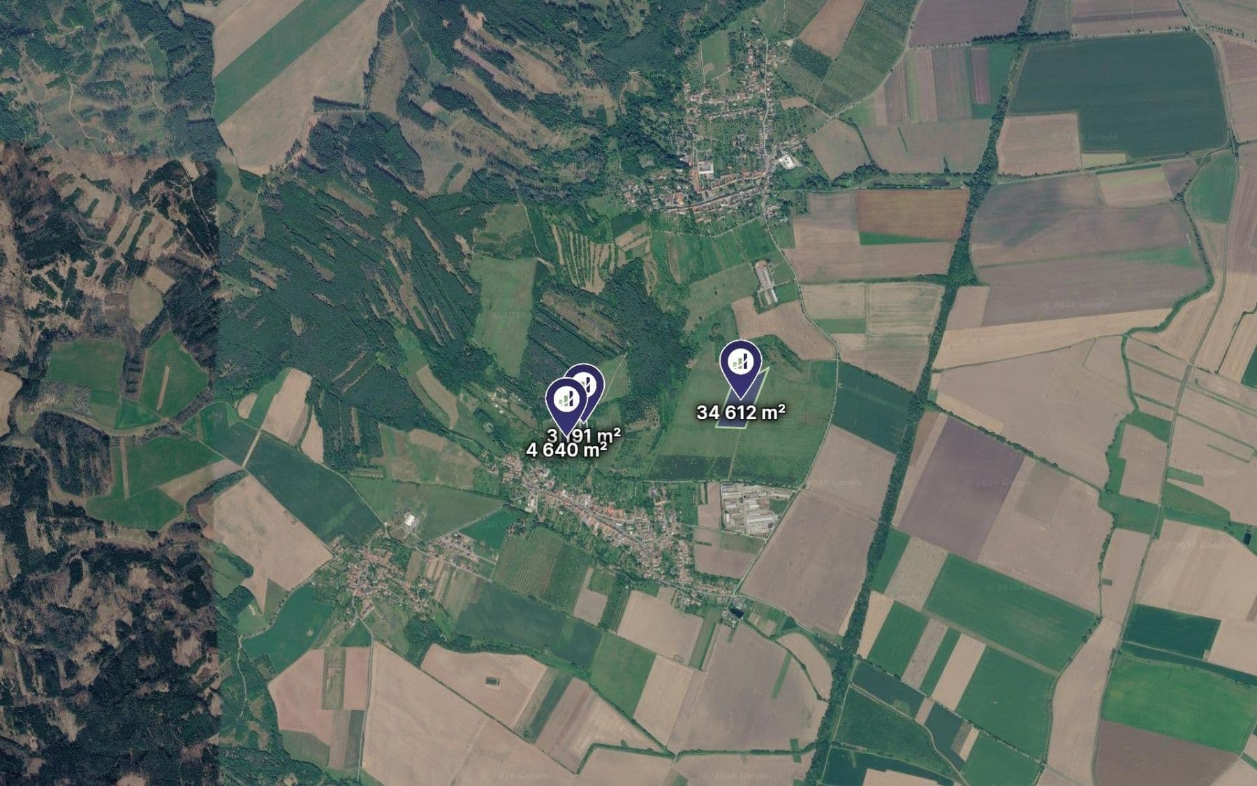 plot for sale, 42,443 m², Vanovice, Jihomoravský Region plot for sale, 42,443 m², Vanovice, Jihomoravský Region