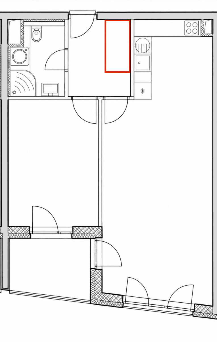 1 bedroom with open-plan kitchen flat for sale, 58 m², Karla IV., Rosice, Jihomoravský Region 1 bedroom with open-plan kitchen flat for sale, 58 m², Karla IV., Rosice, Jihomoravský Region