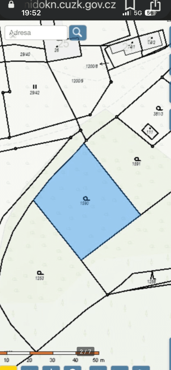 plot for sale, 1,200 m², Hořice na Šumavě, Jihočeský Region plot for sale, 1,200 m², Hořice na Šumavě, Jihočeský Region