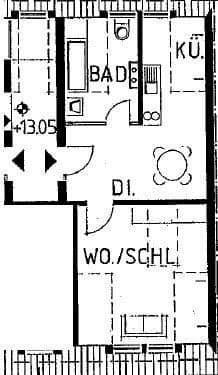 Studio flat to rent, 43 m², Alaunstraße 82, Dresden, Saxony Studio flat to rent, 43 m², Alaunstraße 82, Dresden, Saxony