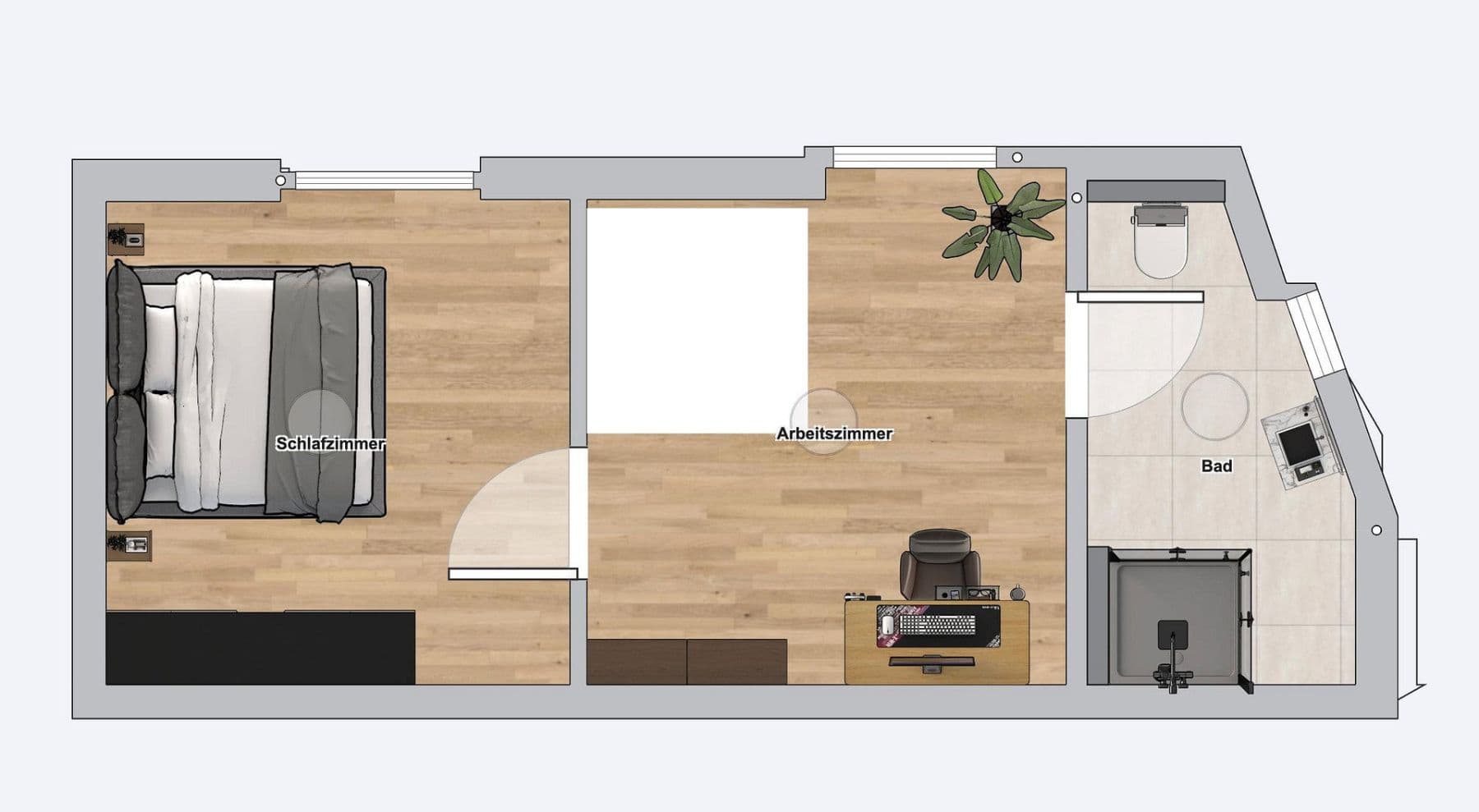 1 bedroom with open-plan kitchen flat for sale, 60 m², Brombergerstraße 19, Wuppertal, North Rhine-Westphalia 1 bedroom with open-plan kitchen flat for sale, 60 m², Brombergerstraße 19, Wuppertal, North Rhine-Westphalia