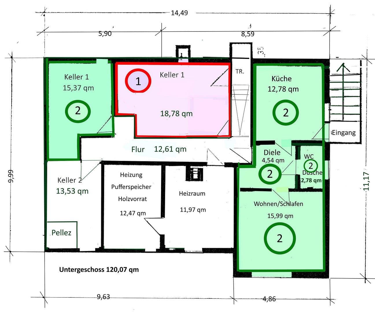 4 bedroom flat for sale, 98 m², Emmendingen, Baden-Württemberg 4 bedroom flat for sale, 98 m², Emmendingen, Baden-Württemberg