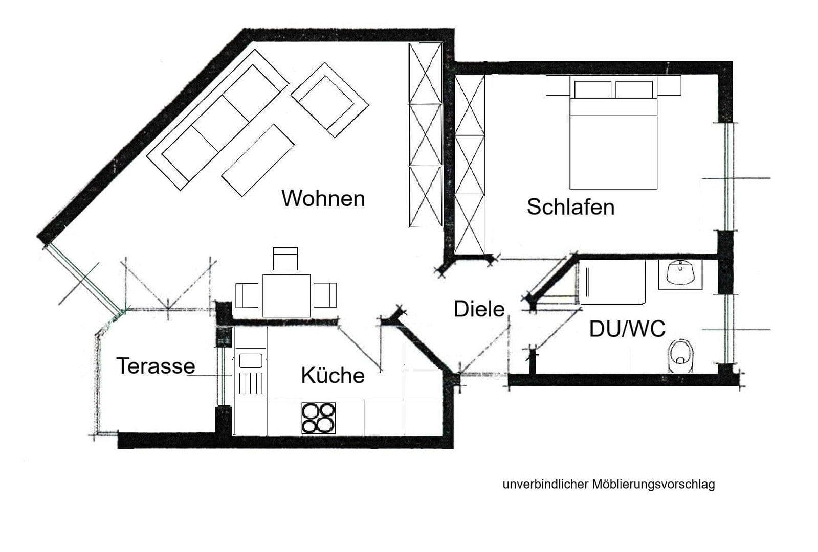 1 bedroom with open-plan kitchen flat for sale, 59 m², Gottmadingen, Baden-Württemberg 1 bedroom with open-plan kitchen flat for sale, 59 m², Gottmadingen, Baden-Württemberg