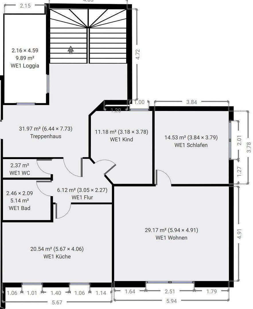 3 bedroom flat for sale, 90 m², Mühlstr. xxx, Schöneck, Hesse 3 bedroom flat for sale, 90 m², Mühlstr. xxx, Schöneck, Hesse