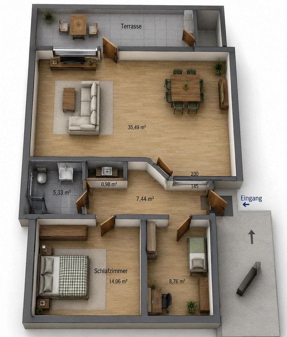 3 bedroom flat for sale, 75 m², Am Ems-Vechte-Kanal 45, Nordhorn, Lower Saxony 3 bedroom flat for sale, 75 m², Am Ems-Vechte-Kanal 45, Nordhorn, Lower Saxony