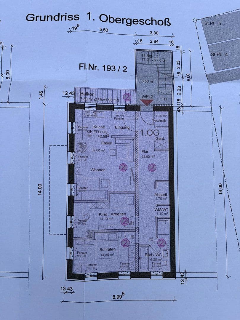 3 bedroom flat for sale, 96 m², Prutdorf, Bavaria 3 bedroom flat for sale, 96 m², Prutdorf, Bavaria