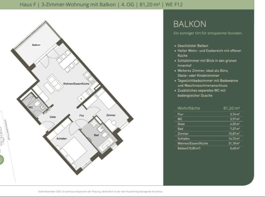 3 bedroom flat to rent, 81 m², Eschollbrücker Str. 10, Darmstadt, Hesse 3 bedroom flat to rent, 81 m², Eschollbrücker Str. 10, Darmstadt, Hesse