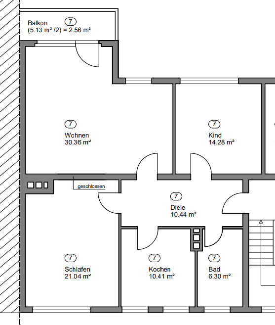 3 bedroom flat to rent, 96 m², Ruhrallee 26, Essen, North Rhine-Westphalia 3 bedroom flat to rent, 96 m², Ruhrallee 26, Essen, North Rhine-Westphalia