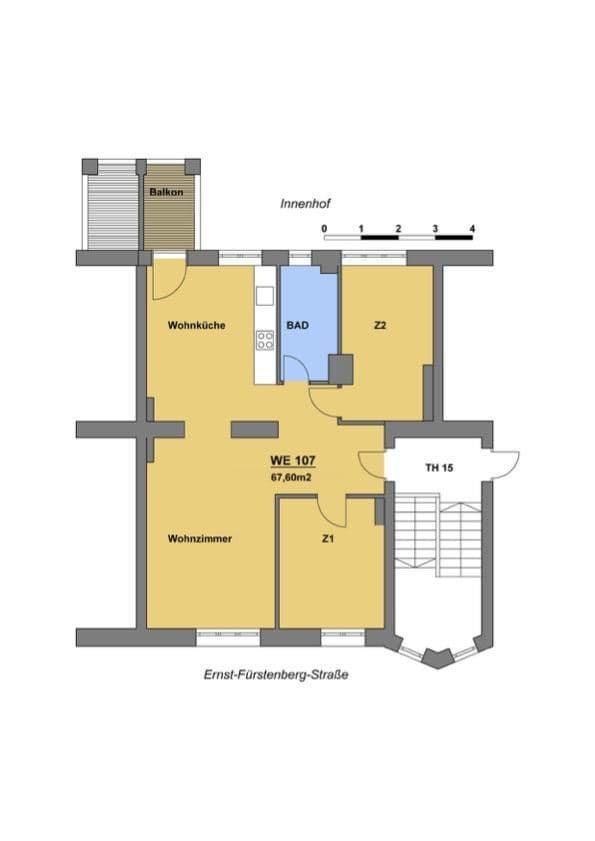 3 bedroom flat for sale, 68 m², Berlin, Berlin 3 bedroom flat for sale, 68 m², Berlin, Berlin