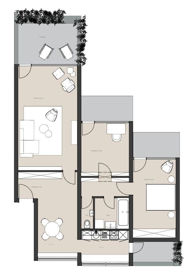2 bedroom with open-plan kitchen flat for sale, 102 m², Maler-Lochbihler-St. 8, Kempten (Allgäu), Bavaria 2 bedroom with open-plan kitchen flat for sale, 102 m², Maler-Lochbihler-St. 8, Kempten (Allgäu), Bavaria