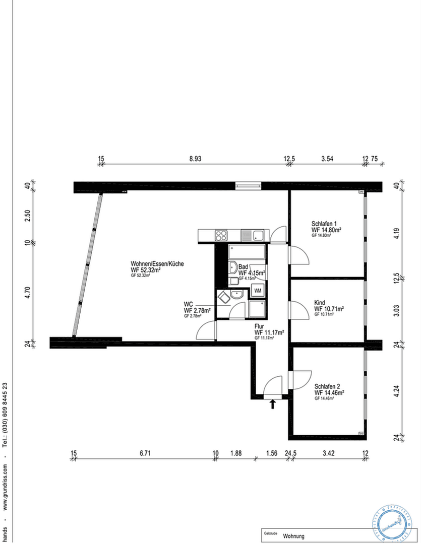 4 bedroom flat for sale, 109 m², Bremerhaven, Bremen 4 bedroom flat for sale, 109 m², Bremerhaven, Bremen
