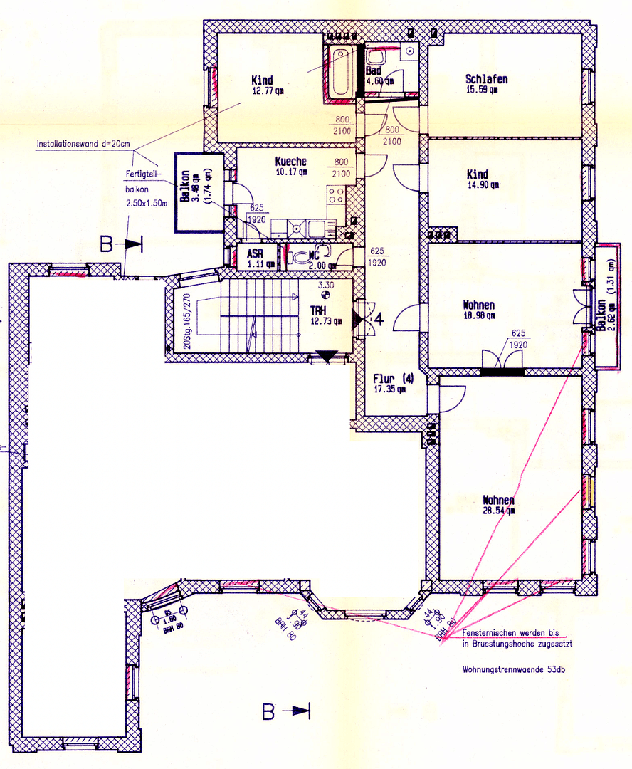 5 bedroom flat to rent, 125 m², Halle, Saxony-Anhalt 5 bedroom flat to rent, 125 m², Halle, Saxony-Anhalt