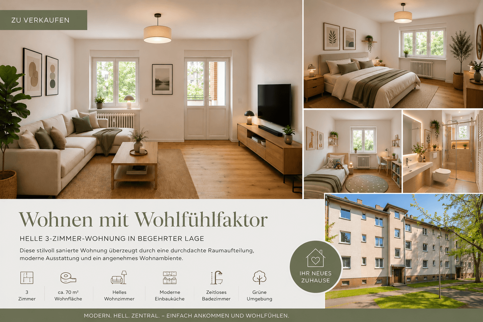 3 bedroom flat for sale, 68 m², Berlin, Berlin 3 bedroom flat for sale, 68 m², Berlin, Berlin