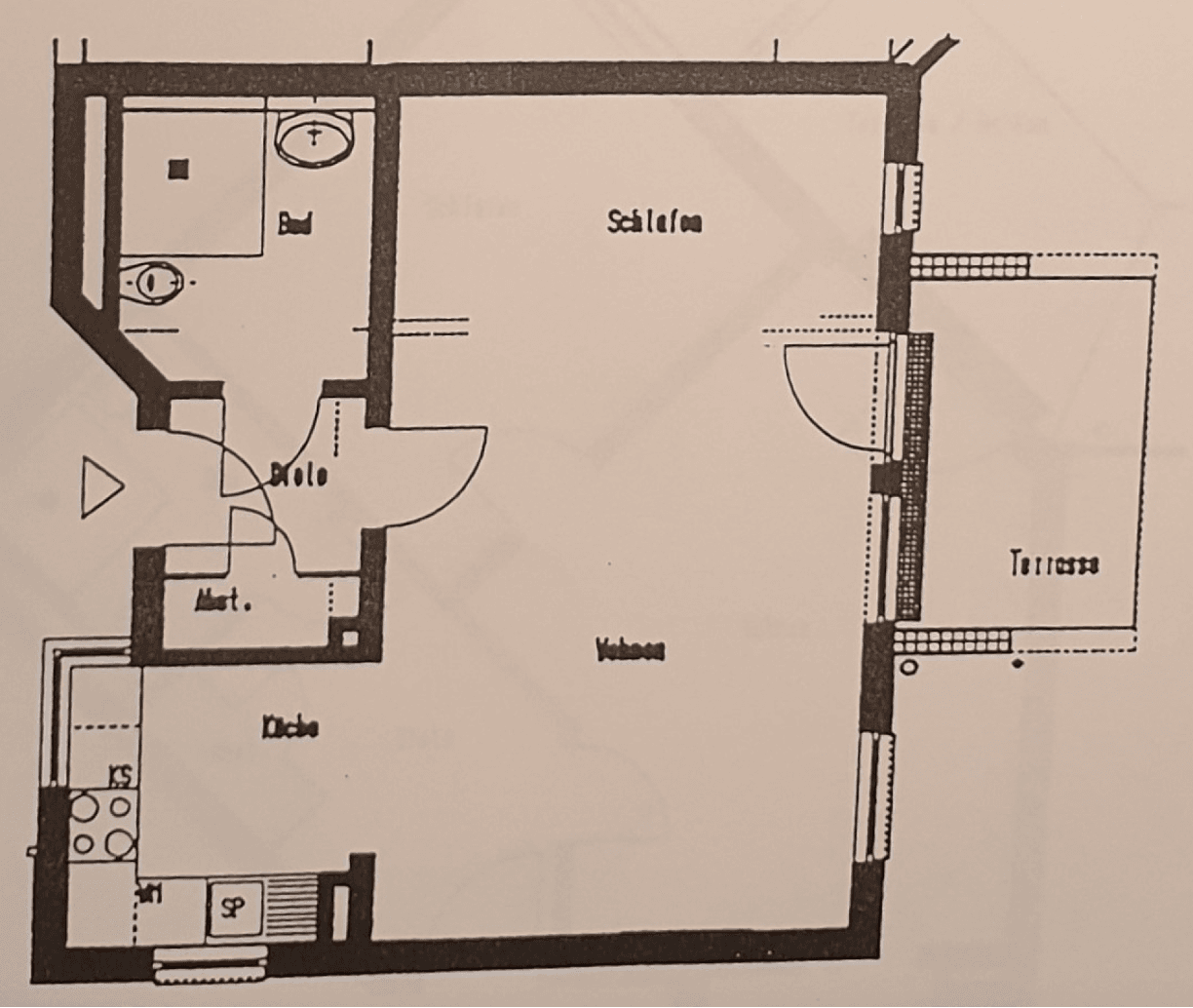 Studio flat to rent, 50 m², Dortmund, North Rhine-Westphalia Studio flat to rent, 50 m², Dortmund, North Rhine-Westphalia