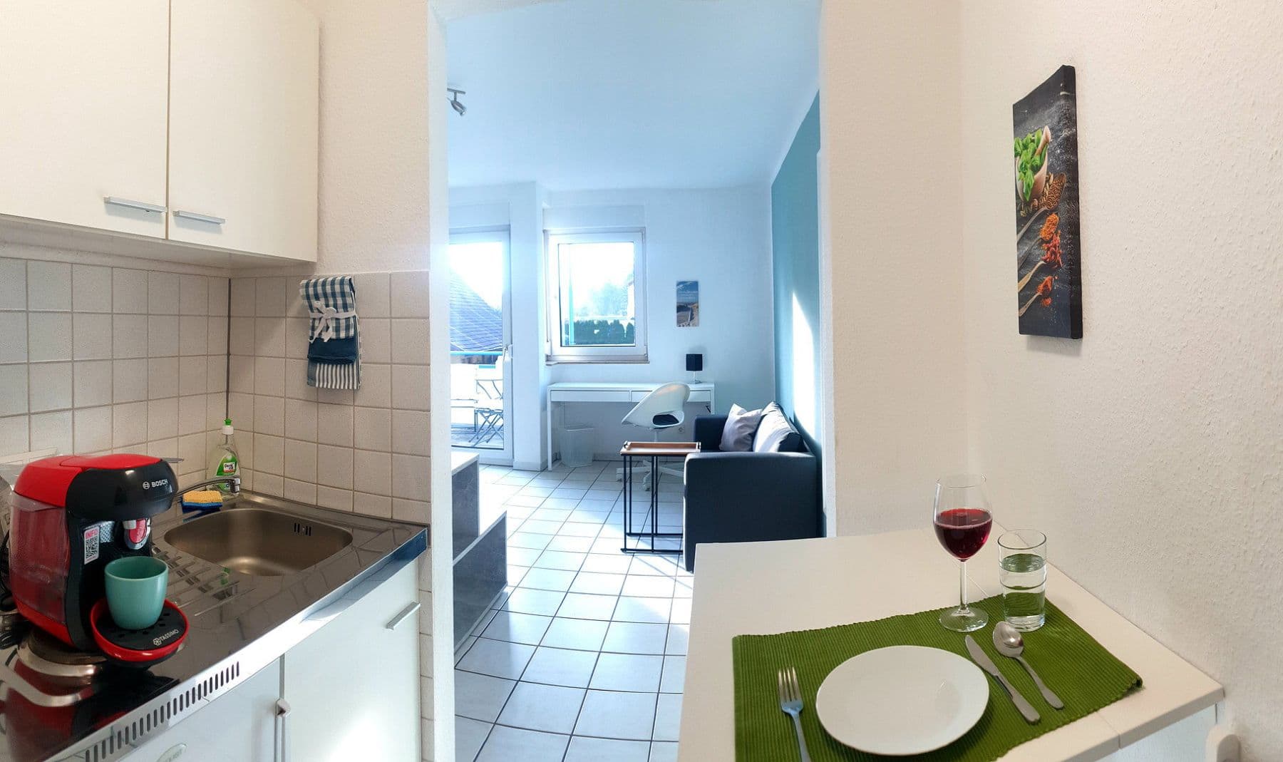 1 bedroom flat to rent, 28 m², Esslingen am Neckar, Baden-Württemberg 1 bedroom flat to rent, 28 m², Esslingen am Neckar, Baden-Württemberg