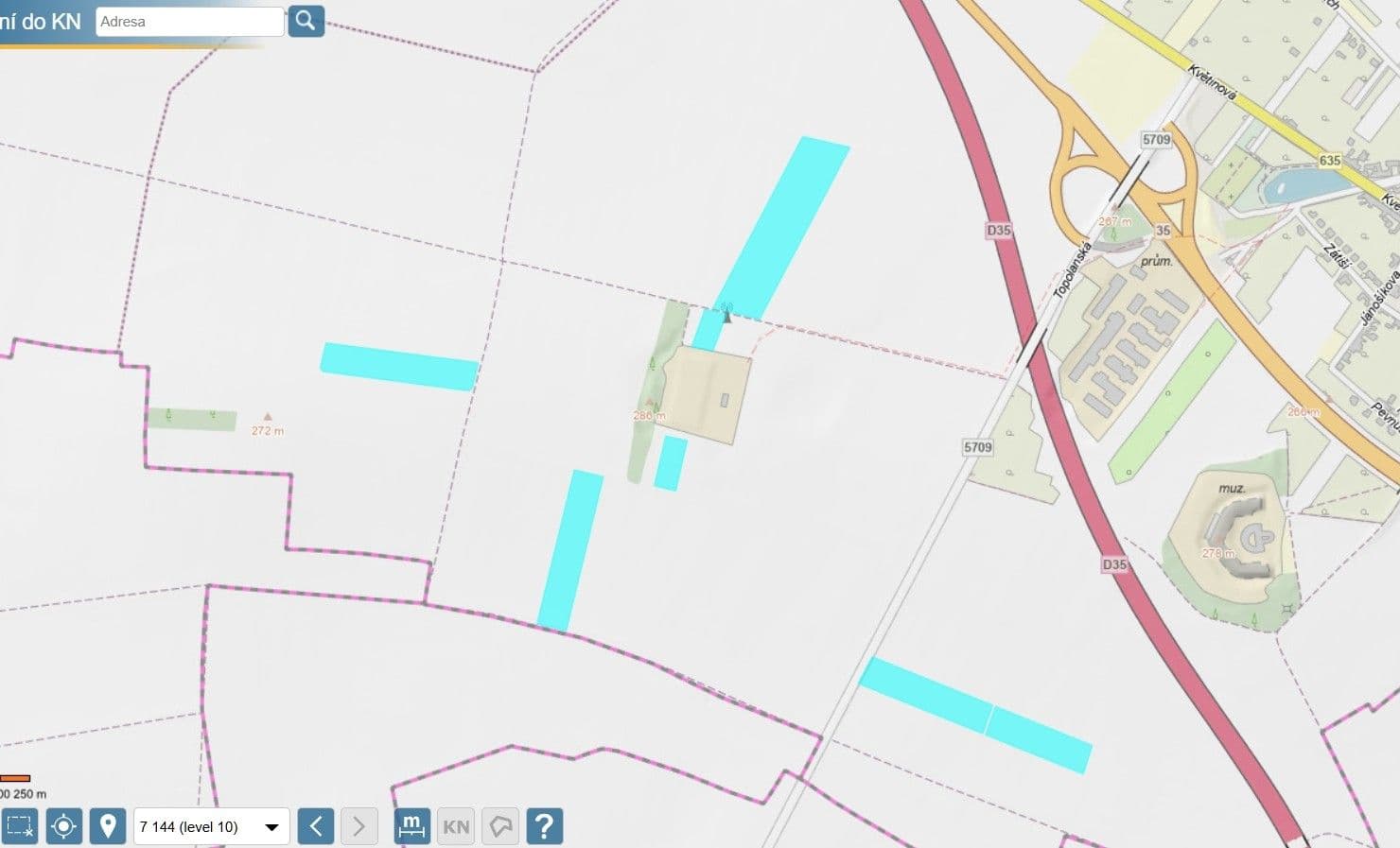 plot for sale, 98,208 m², Křelov-Břuchotín, Olomoucký Region plot for sale, 98,208 m², Křelov-Břuchotín, Olomoucký Region
