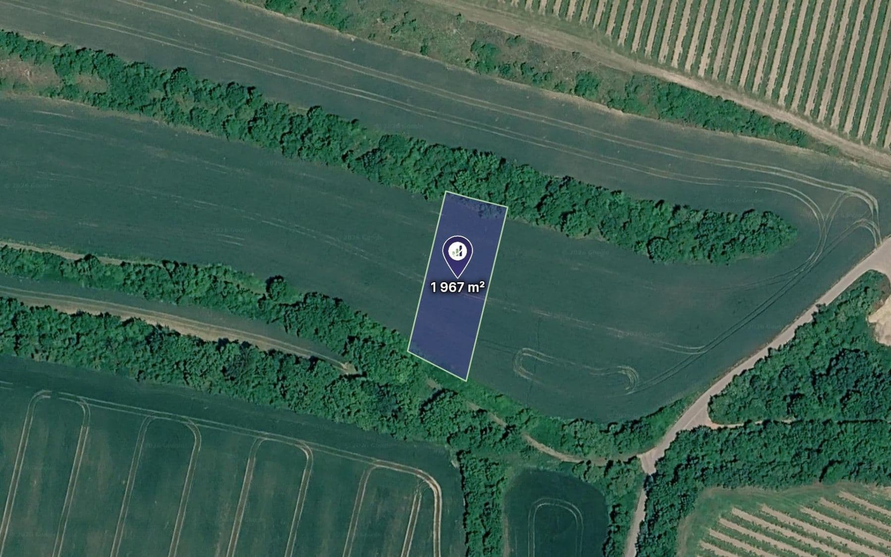 plot for sale, 1,967 m², Bulhary, Jihomoravský Region plot for sale, 1,967 m², Bulhary, Jihomoravský Region