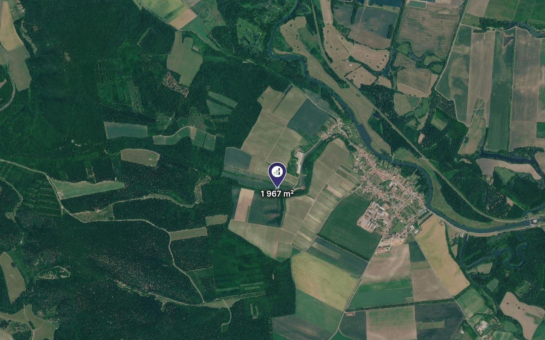 plot for sale, 1,967 m², Bulhary, Jihomoravský Region plot for sale, 1,967 m², Bulhary, Jihomoravský Region