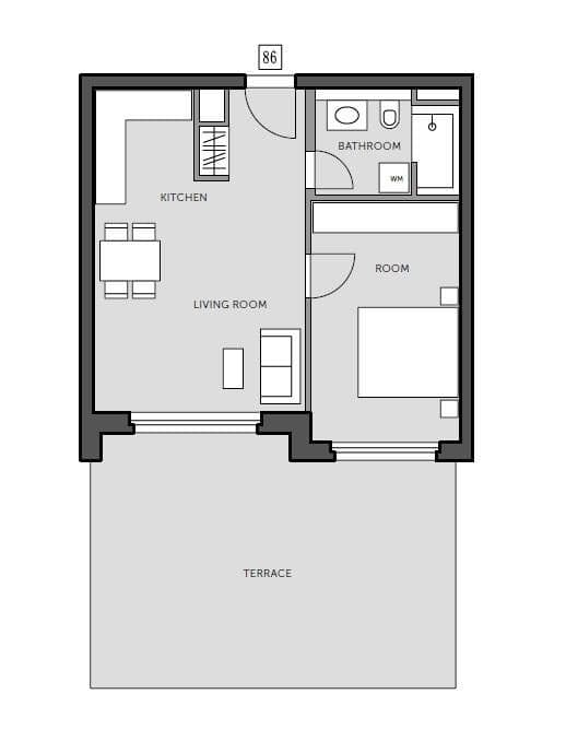 2 bedroom flat to rent, 55 m², Gabriele-Tergit-Promenade 21, Berlin, Berlin 2 bedroom flat to rent, 55 m², Gabriele-Tergit-Promenade 21, Berlin, Berlin