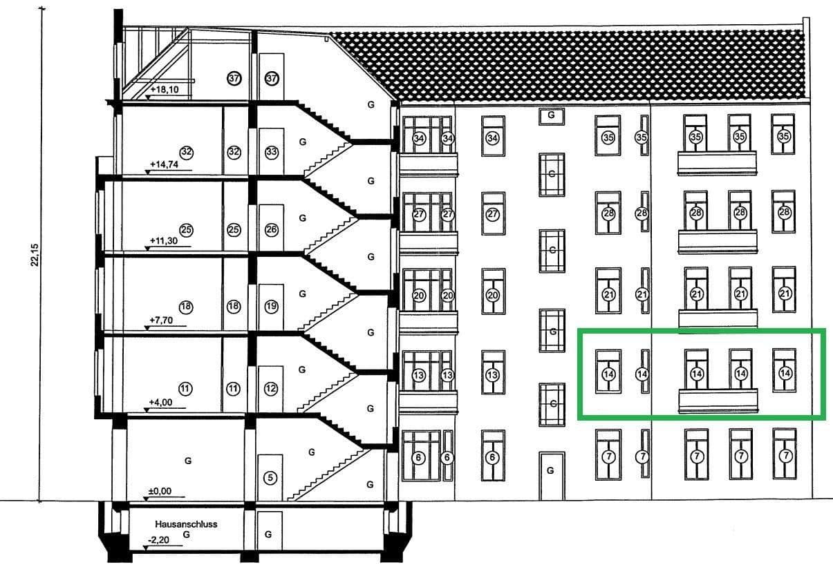 2 bedroom flat for sale, 58 m², Berlin, Berlin 2 bedroom flat for sale, 58 m², Berlin, Berlin