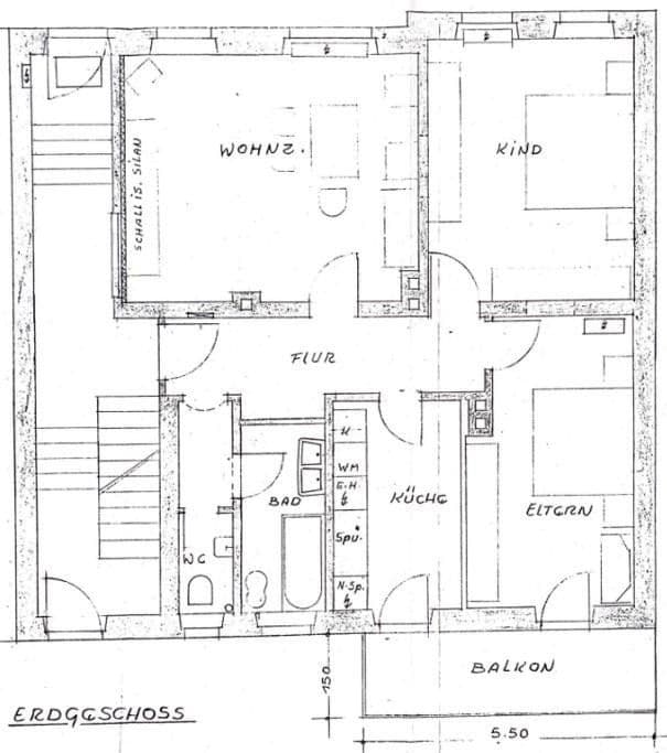 3 bedroom flat to rent, 86 m², Bamberg, Bavaria 3 bedroom flat to rent, 86 m², Bamberg, Bavaria