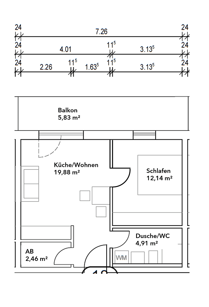 2 bedroom flat to rent, 45 m², Alte Amberger Str. 3, Kemnath, Bavaria 2 bedroom flat to rent, 45 m², Alte Amberger Str. 3, Kemnath, Bavaria