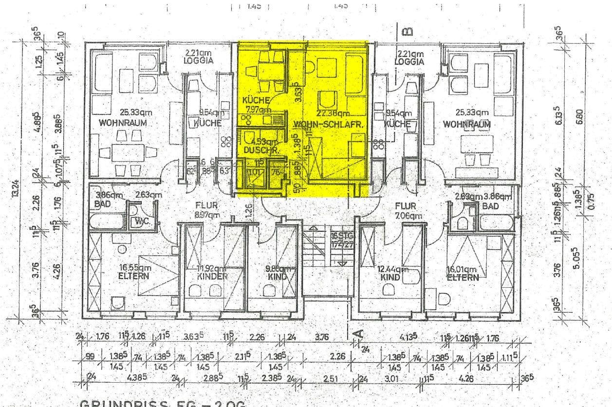 1 bedroom flat to rent, 36 m², Grefrather Weg 89, Neuss, North Rhine-Westphalia 1 bedroom flat to rent, 36 m², Grefrather Weg 89, Neuss, North Rhine-Westphalia