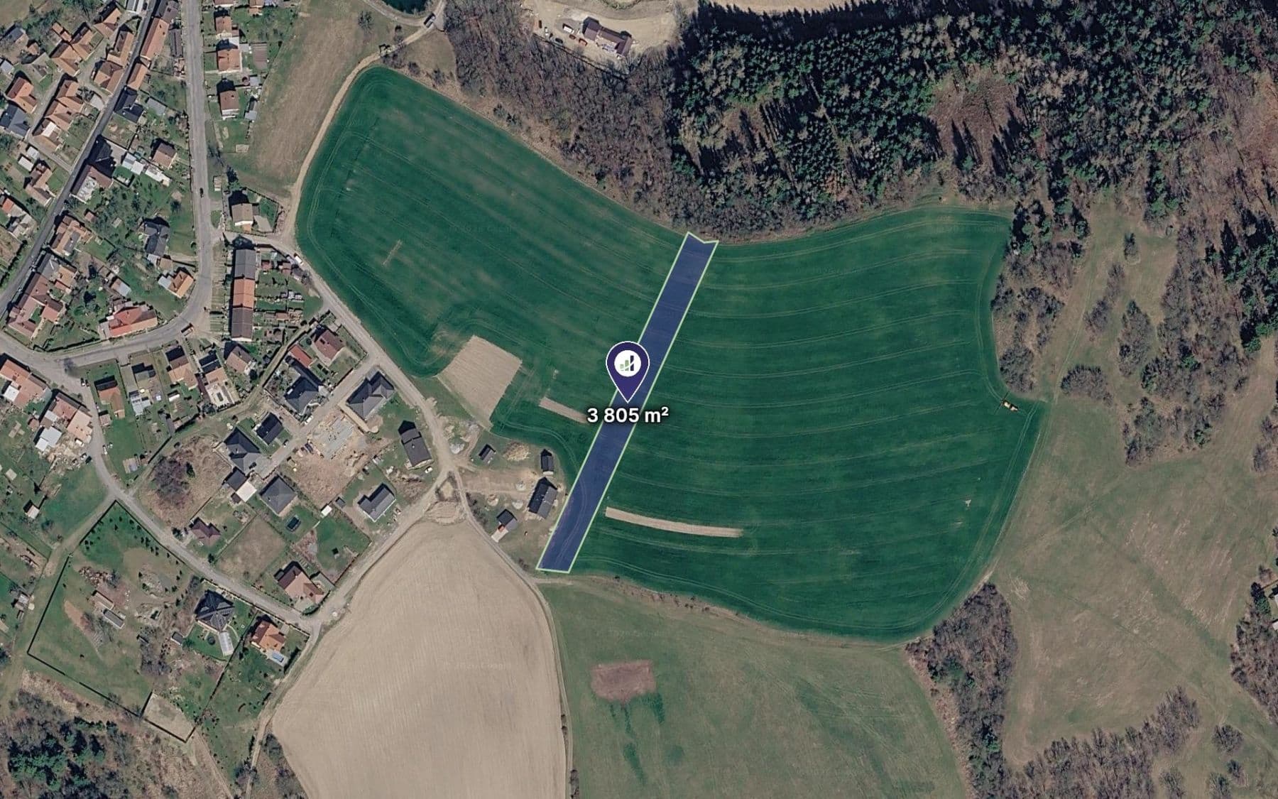 plot for sale, 1,085 m², Lipová, Olomoucký Region plot for sale, 1,085 m², Lipová, Olomoucký Region