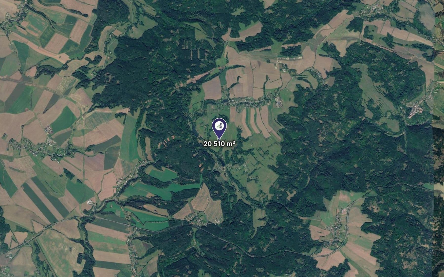 plot for sale, 20,510 m², Maletín, Olomoucký Region plot for sale, 20,510 m², Maletín, Olomoucký Region