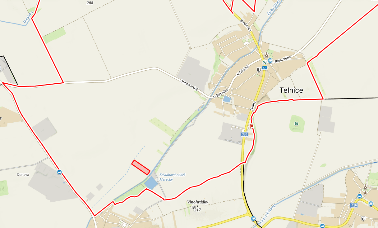 plot for sale, 4,659 m², Telnice, Jihomoravský Region plot for sale, 4,659 m², Telnice, Jihomoravský Region