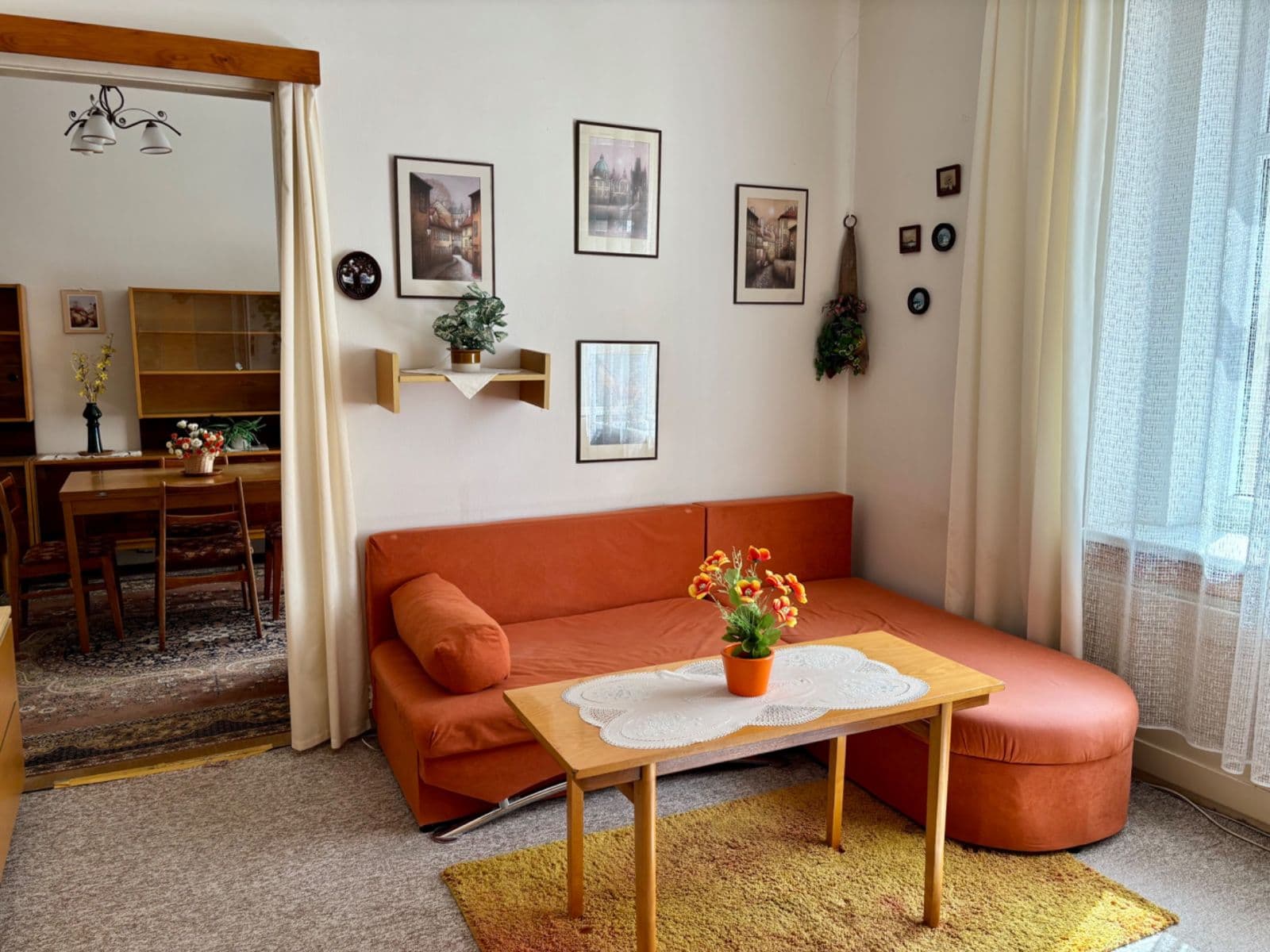 1 bedroom with open-plan kitchen flat to rent, 53 m², Dačického, Prague, Prague 1 bedroom with open-plan kitchen flat to rent, 53 m², Dačického, Prague, Prague