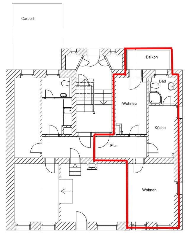 2 bedroom flat to rent, 43 m², Stötteritzer Landstraße 30, Leipzig, Saxony 2 bedroom flat to rent, 43 m², Stötteritzer Landstraße 30, Leipzig, Saxony