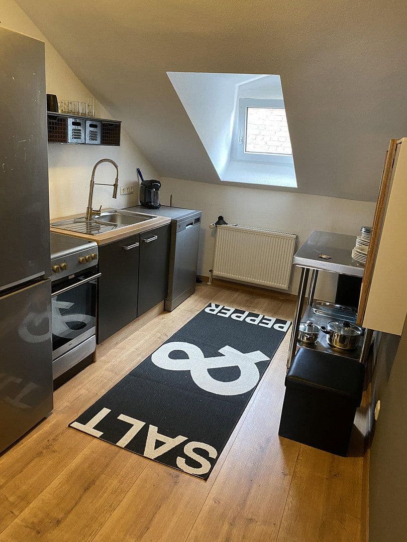 1 bedroom with open-plan kitchen flat to rent, 60 m², Moritzstr.8 Hinterhaus, Wiesbaden, Hesse 1 bedroom with open-plan kitchen flat to rent, 60 m², Moritzstr.8 Hinterhaus, Wiesbaden, Hesse