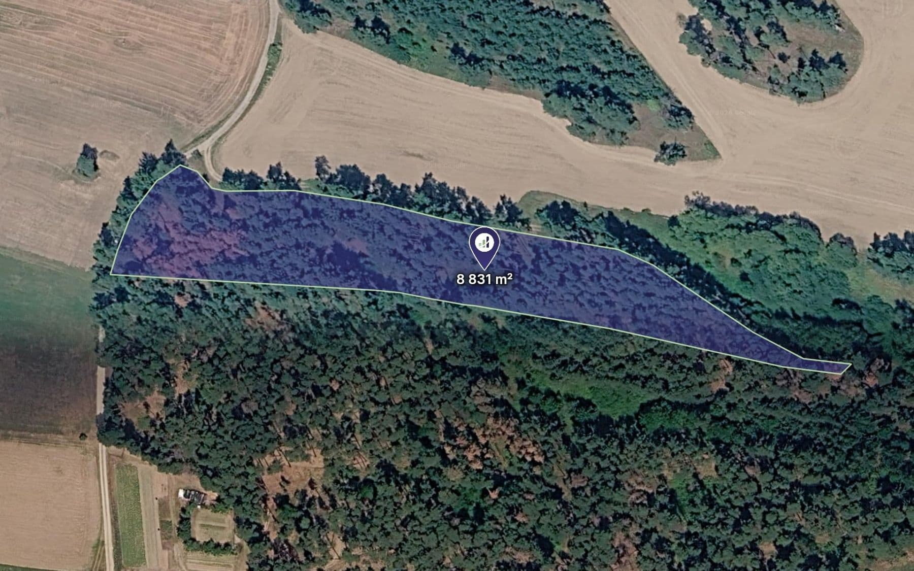 plot for sale, 3,427 m², Trnava, Vysočina Region plot for sale, 3,427 m², Trnava, Vysočina Region