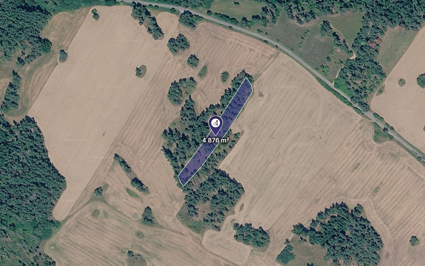 plot for sale, 3,427 m², Trnava, Vysočina Region plot for sale, 3,427 m², Trnava, Vysočina Region
