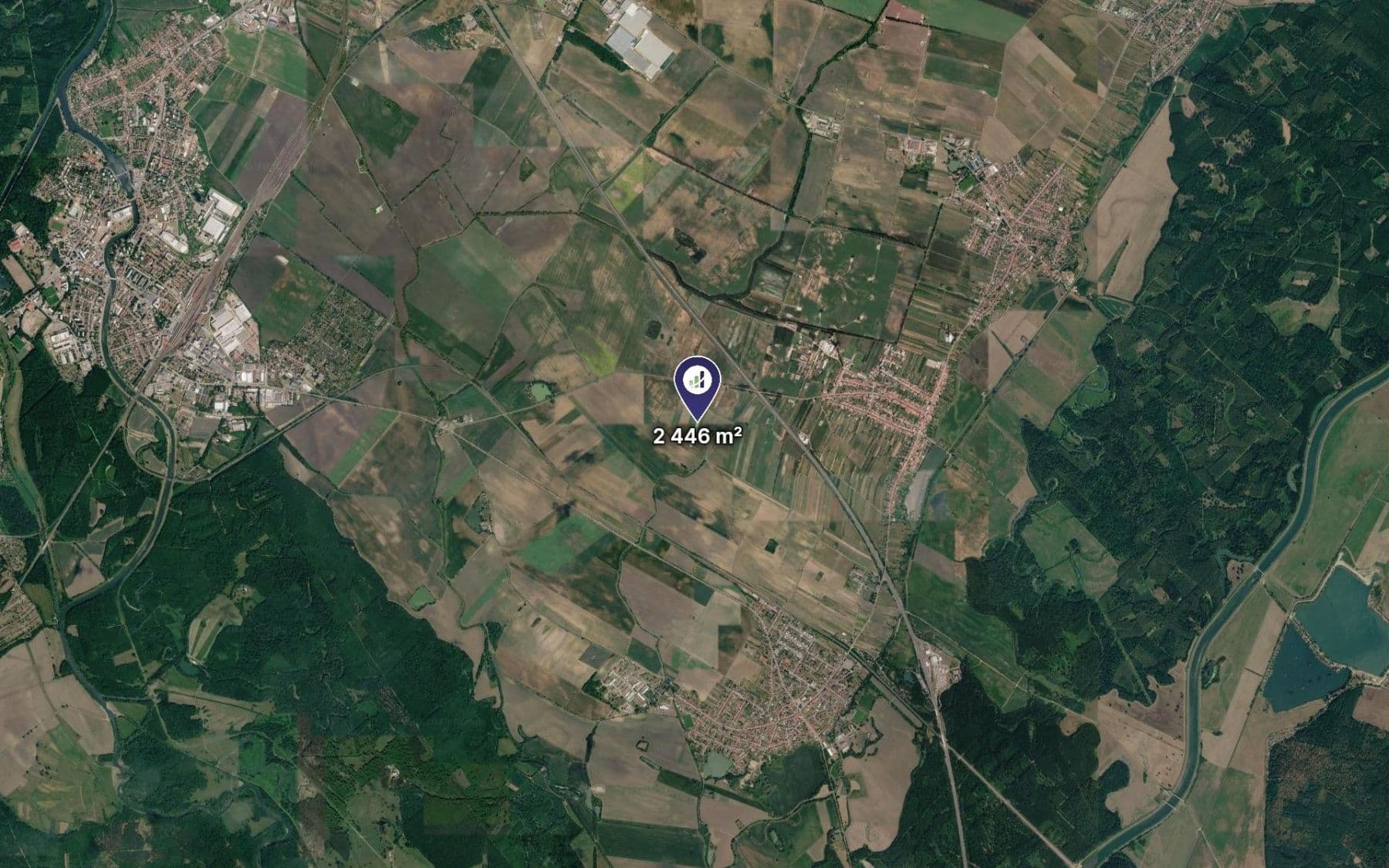 plot for sale, 2,446 m², Kostice, Jihomoravský Region plot for sale, 2,446 m², Kostice, Jihomoravský Region