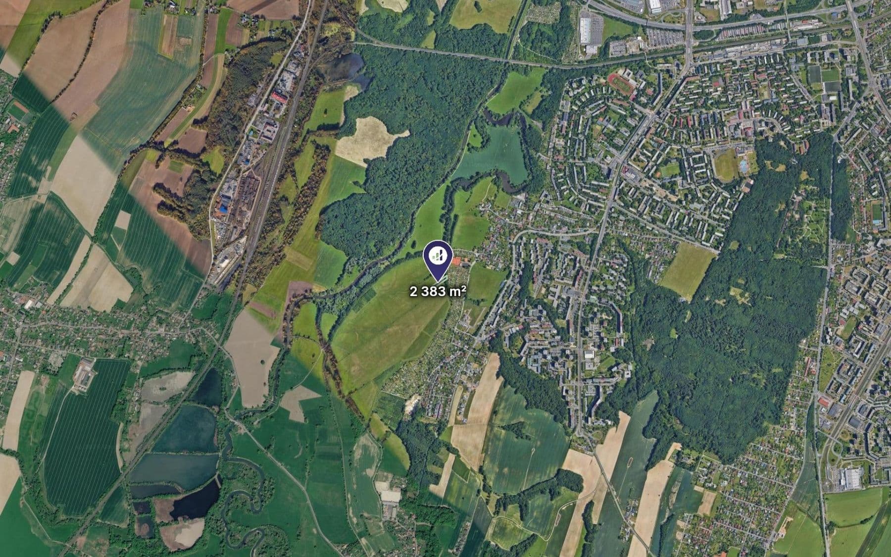 plot for sale, 1,192 m², Ostrava, Moravskoslezský Region plot for sale, 1,192 m², Ostrava, Moravskoslezský Region
