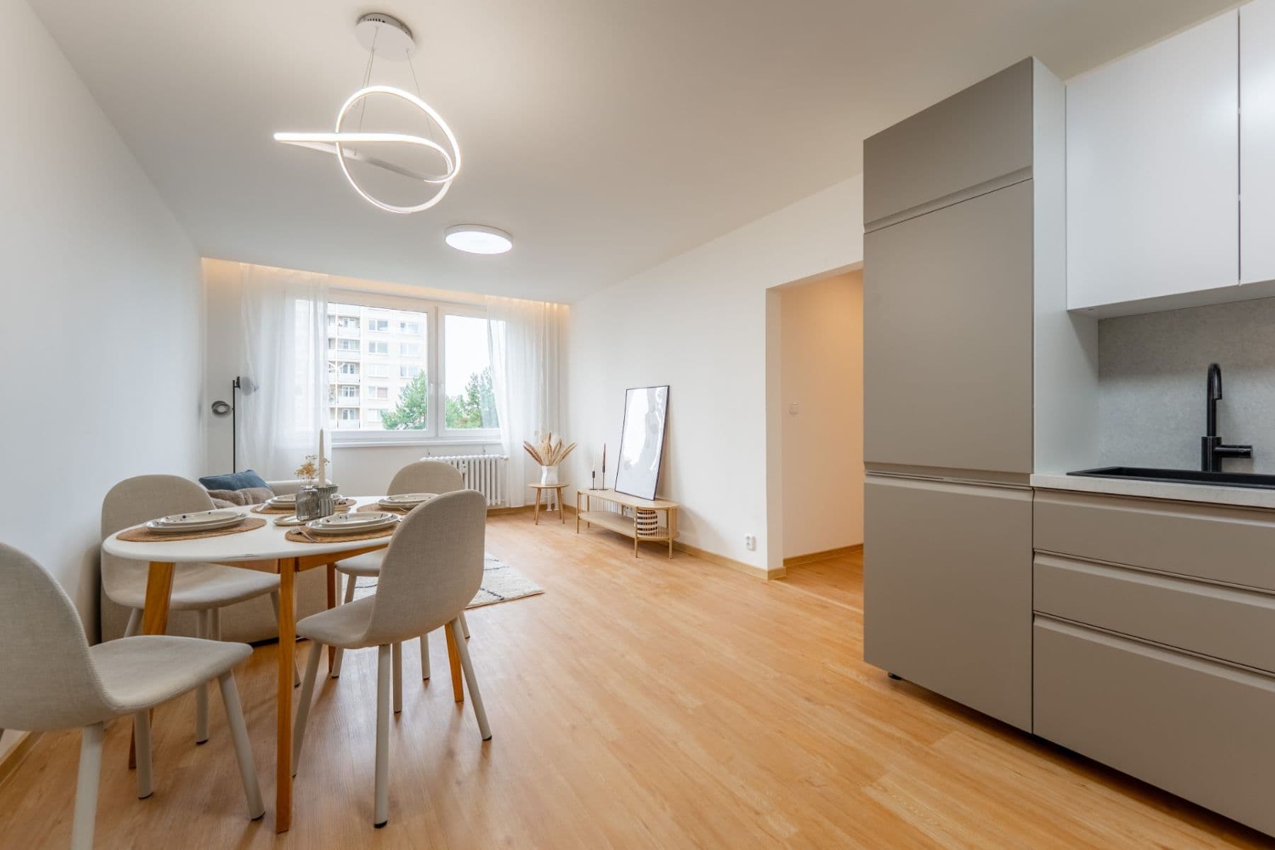 2 bedroom with open-plan kitchen flat for sale, 66 m², Levského, Prague, Prague 2 bedroom with open-plan kitchen flat for sale, 66 m², Levského, Prague, Prague