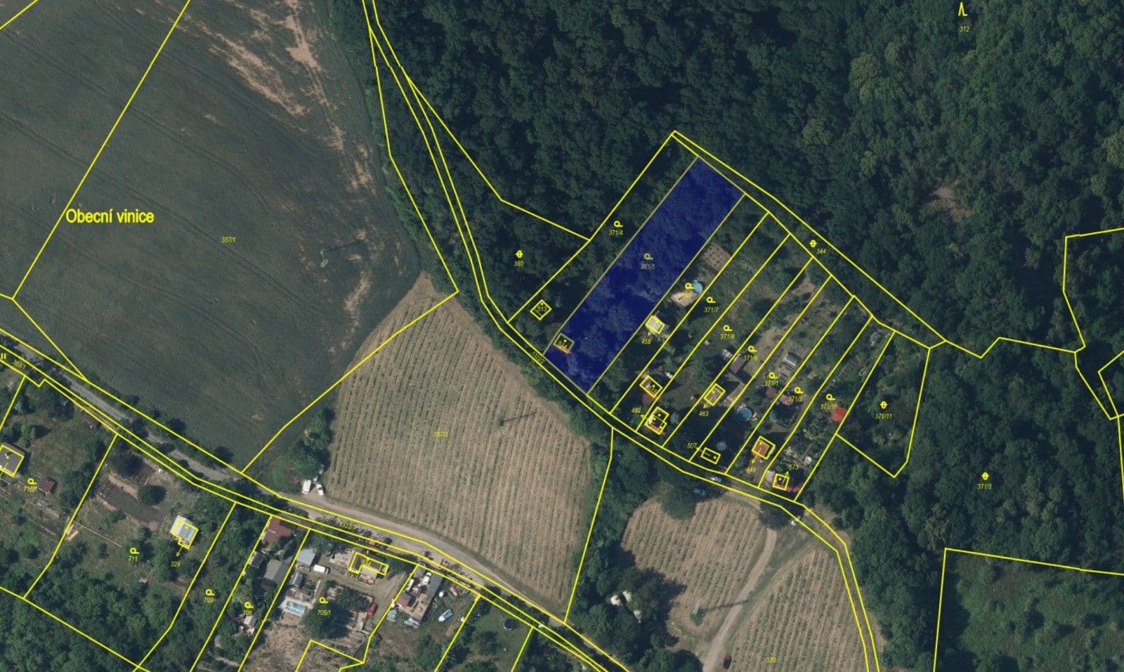 recreational property for sale, 1,658 m², Malé Žernoseky, Ústecký Region recreational property for sale, 1,658 m², Malé Žernoseky, Ústecký Region