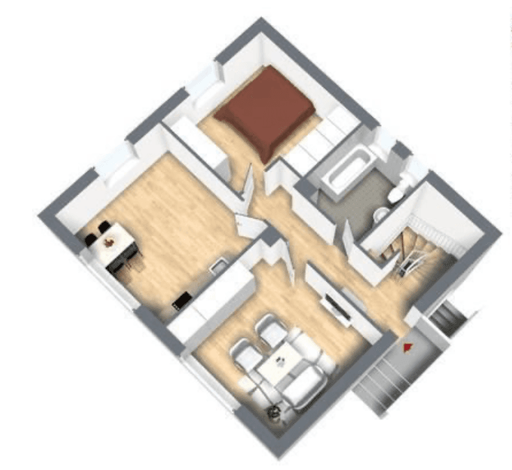 2 bedroom flat to rent, 63 m², Attenkirchen, Bavaria 2 bedroom flat to rent, 63 m², Attenkirchen, Bavaria