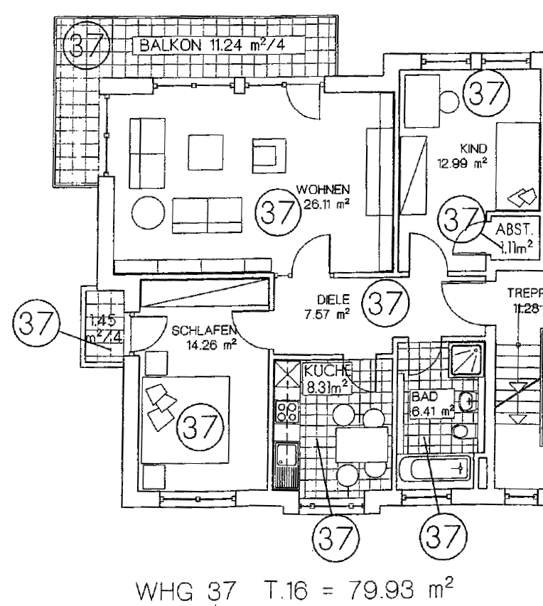 3 bedroom flat to rent, 80 m², Ellerried 6, Schwerin, Mecklenburg-Vorpommern 3 bedroom flat to rent, 80 m², Ellerried 6, Schwerin, Mecklenburg-Vorpommern
