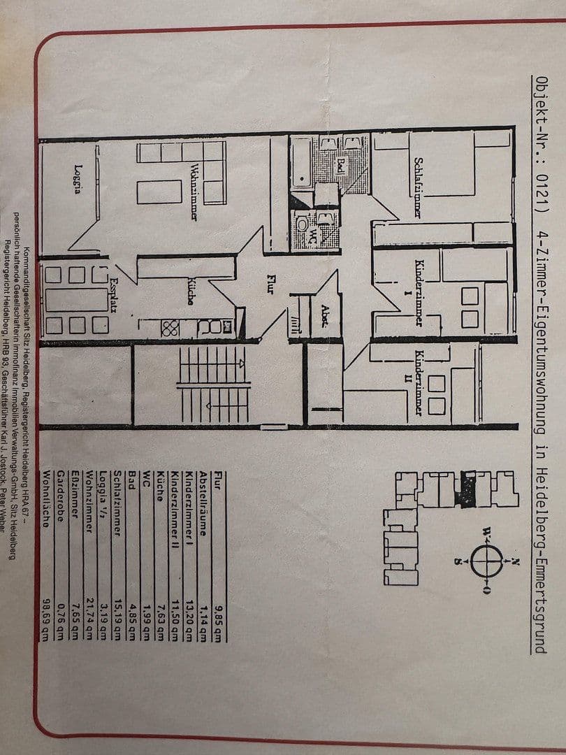 4 bedroom flat for sale, 99 m², Otto-Hahn-Platz 6, Heidelberg, Baden-Württemberg 4 bedroom flat for sale, 99 m², Otto-Hahn-Platz 6, Heidelberg, Baden-Württemberg