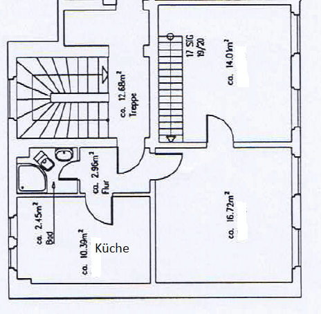 3 bedroom flat to rent, 73 m², An der Mauer 17, Borna, Saxony 3 bedroom flat to rent, 73 m², An der Mauer 17, Borna, Saxony